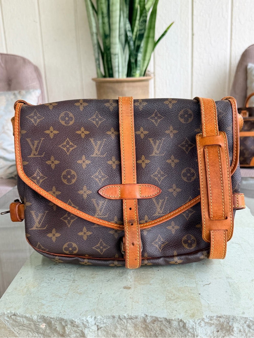 Louis Vuitton Saumur PM Monogram💝💝💝